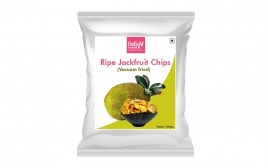 Delight Foods Ripe Jackfruit Chips (Vaccum fried)  Pack  100 grams